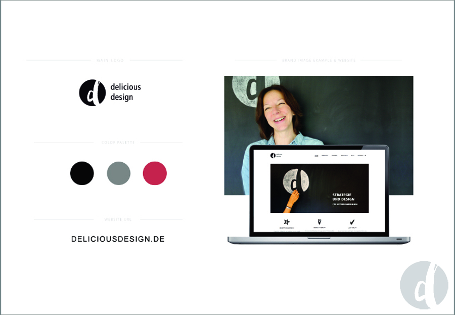 Neues Logo für Delicious Design