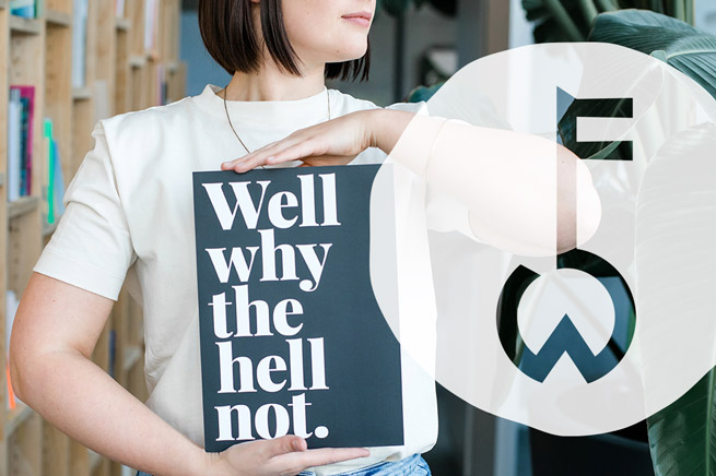 Delicious Design Frau Willkommen Branding 02