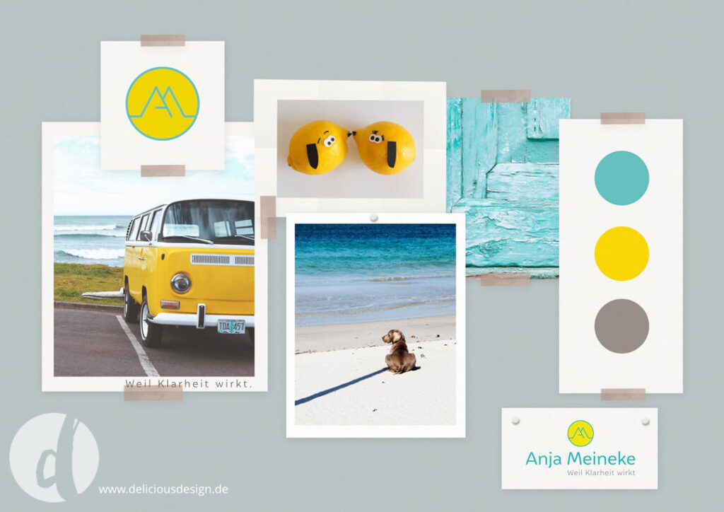 Die Power eines Vision Boards für dein Personal Branding Vision Board Personal Branding Delicious Design Anja Meineke