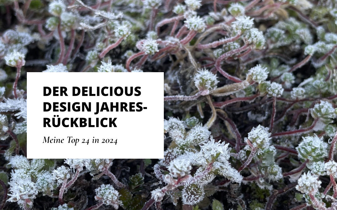 Delicious Design Jahresrückblick – Meine Top 24 aus 2024
