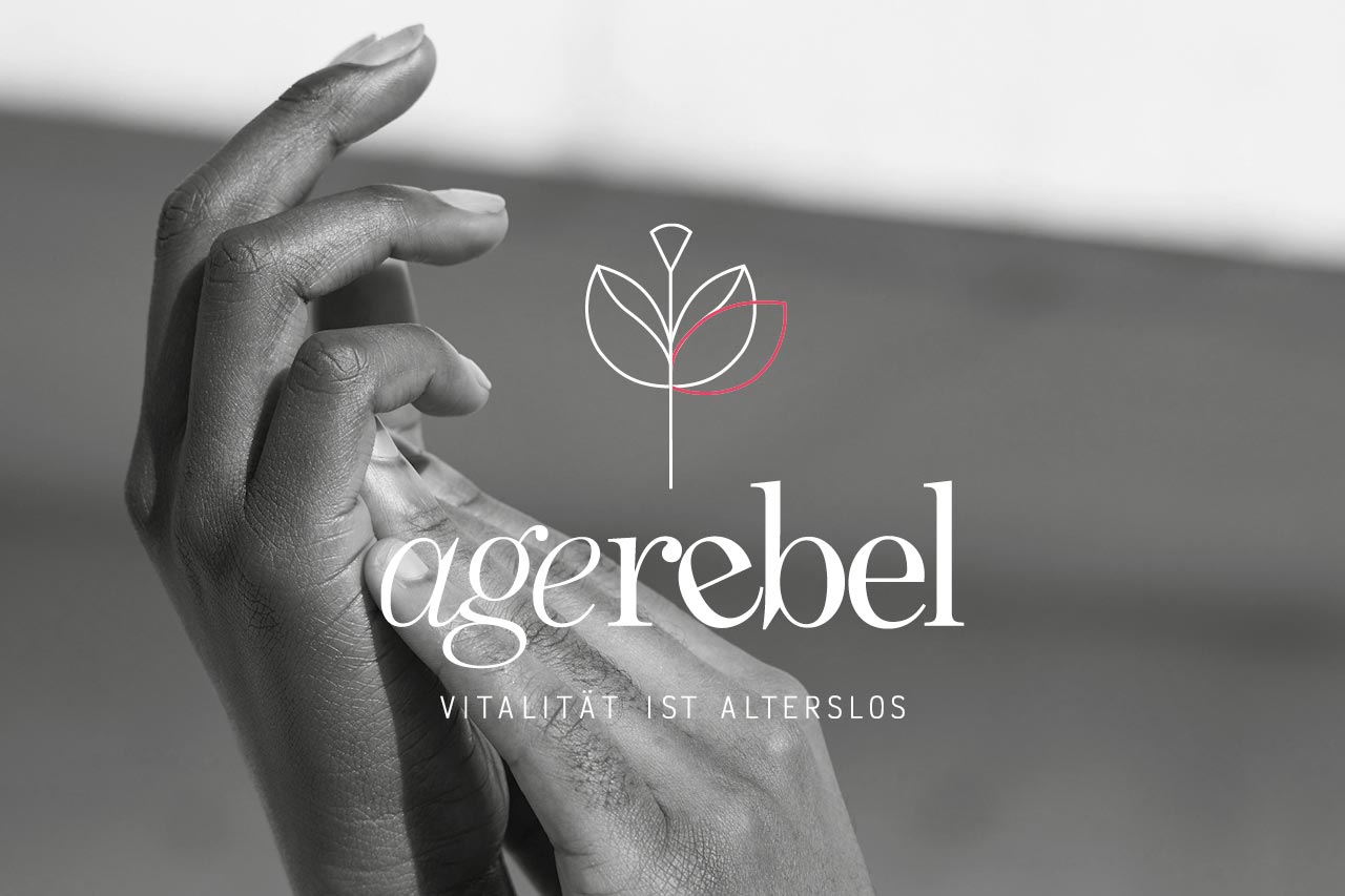 Premium Brand Design, agerebel Logo, Ernährungsberatung
